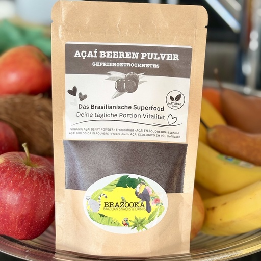 Açaí Berry Pulver - gefriergetrocknet aus Brasilien - 100 g
